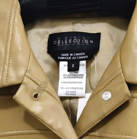 LUXX jacket - NWOT - Picture 3 of 5